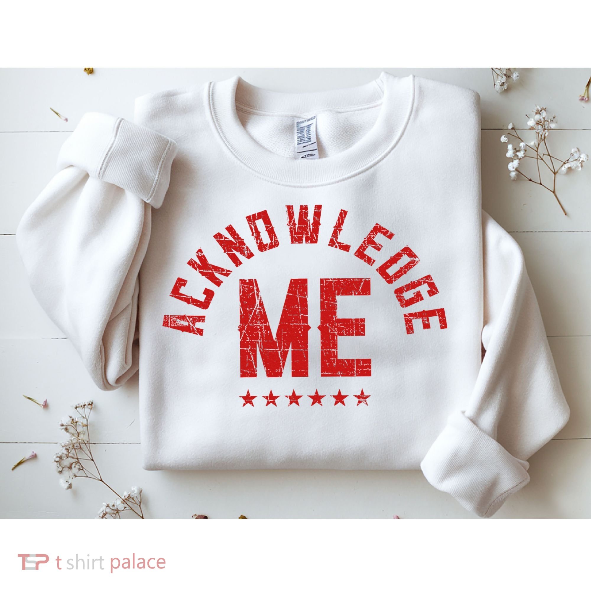 Acknowledge Me Sports Competition Sweatshirt