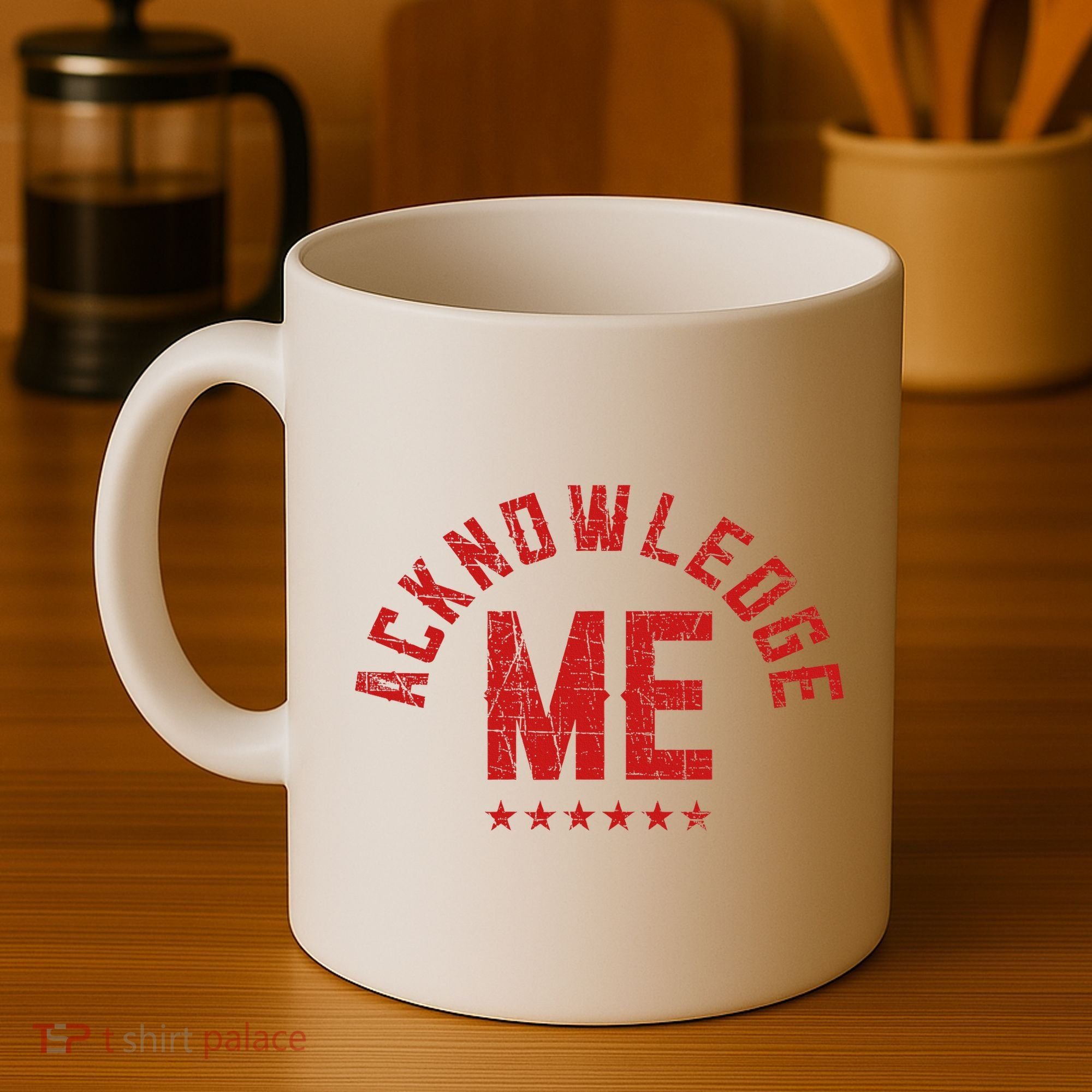 Acknowledge Me Sports Competition Coffee Mug