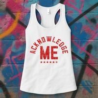 Acknowledge Me Sports Competition Women's Tank Top thumb 3