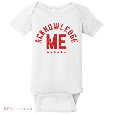 Acknowledge Me Sports Competition Baby Bodysuit