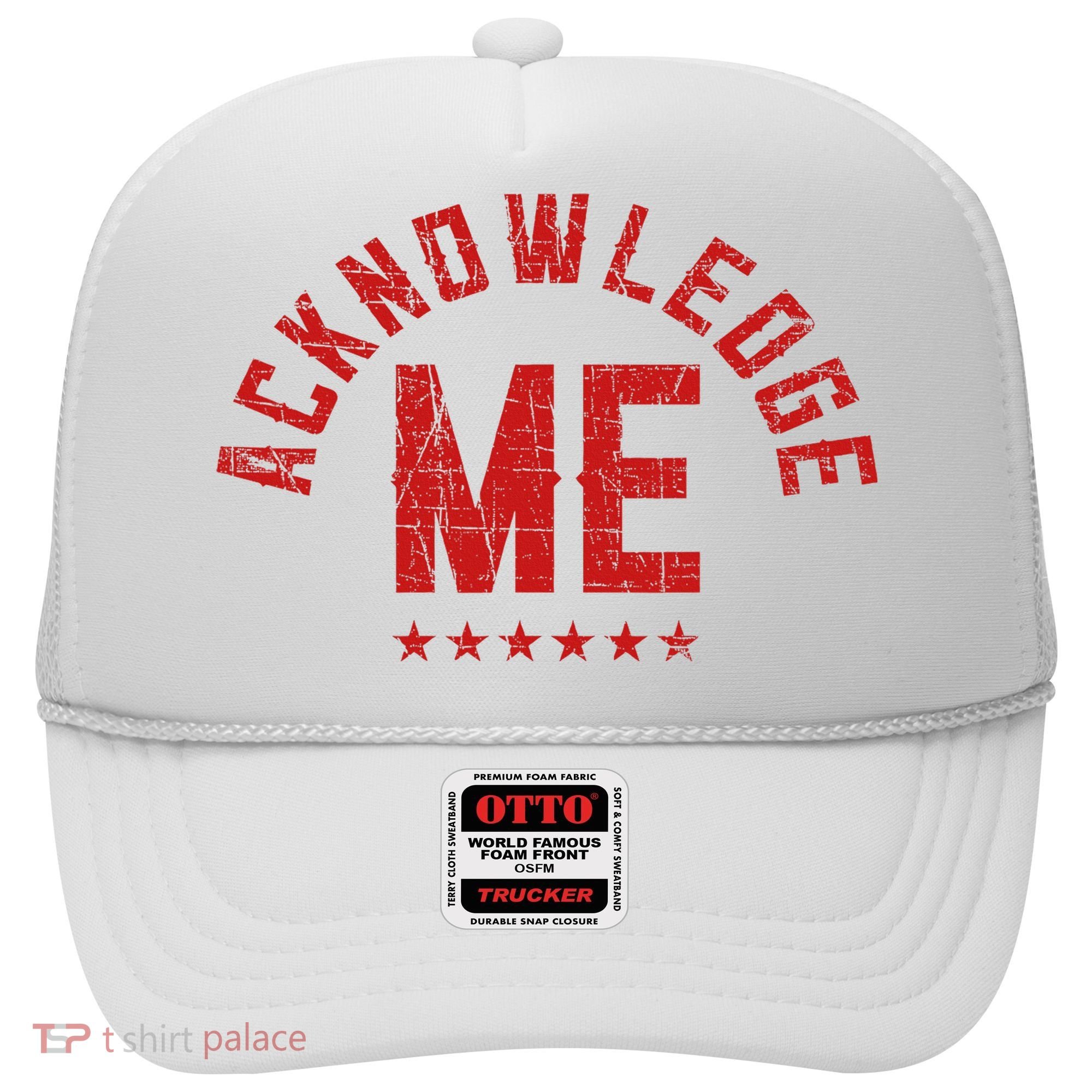 Acknowledge Me Sports Competition Hat