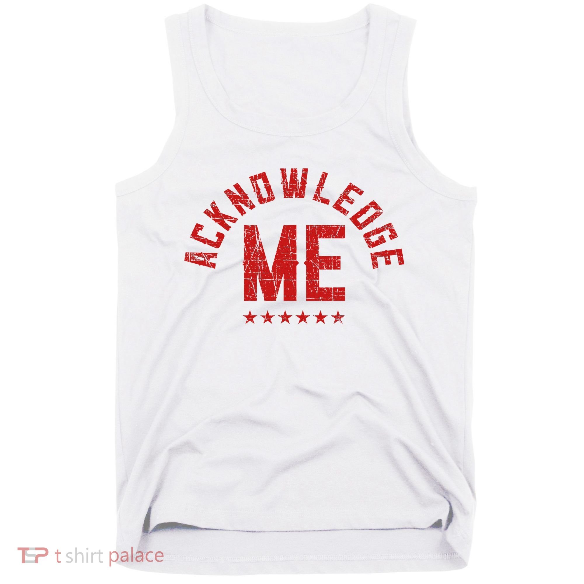 Acknowledge Me Sports Competition Tank Top