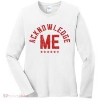 Acknowledge Me Sports Competition Women's Long Sleeve Shirt thumb 0