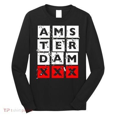 Amsterdam Red Light District Long Sleeve Shirt