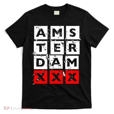 Amsterdam Red Light District T-Shirt