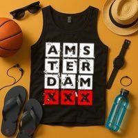 Amsterdam Red Light District Tank Top thumb 4