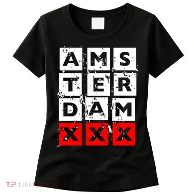 Amsterdam Red Light District Women's T-Shirt