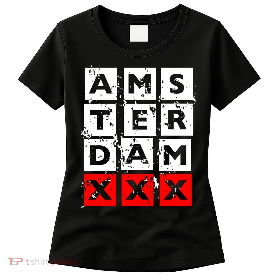 Amsterdam Red Light District Women's T-Shirt