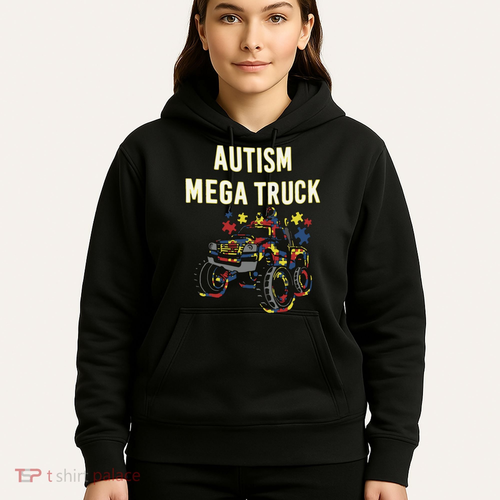 Autism Mega Truck Hoodie