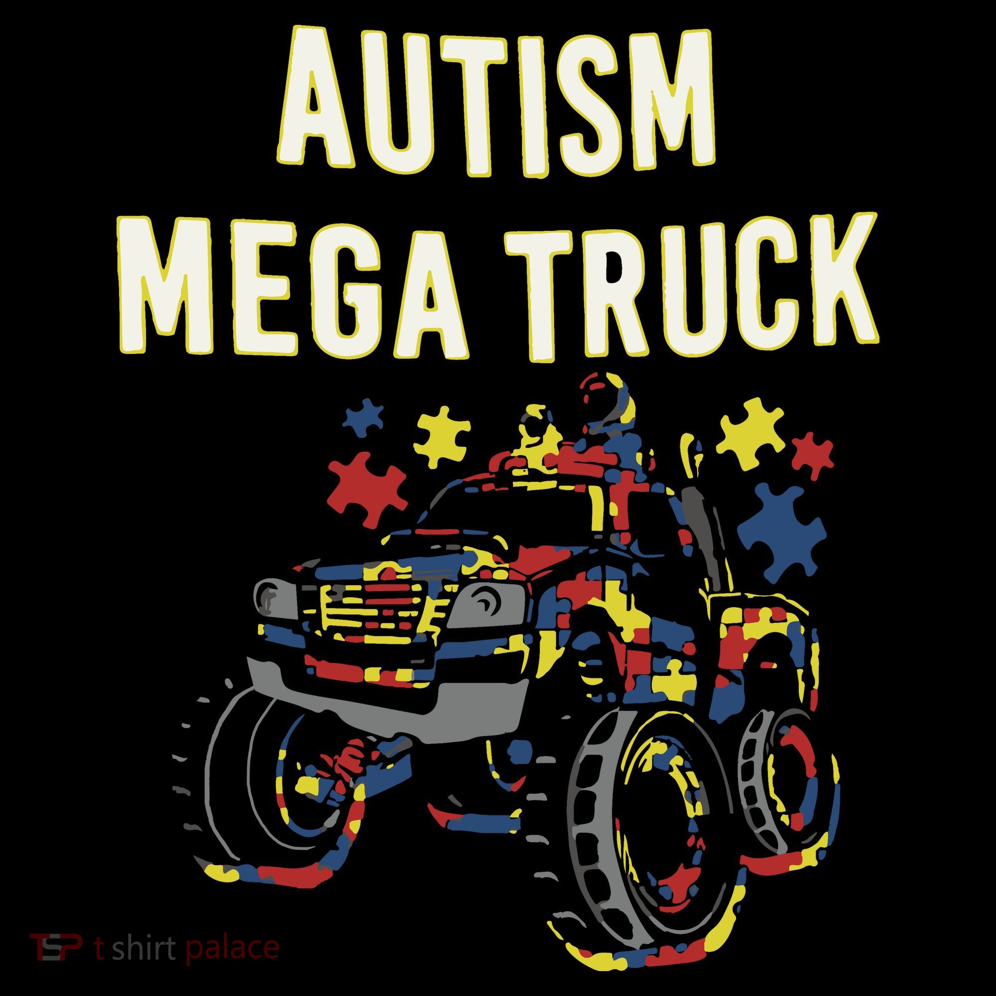 Autism Mega Truck Sweatshirt