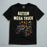 Autism Mega Truck T-Shirt thumb 5