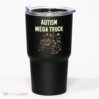 Autism Mega Truck Tumbler