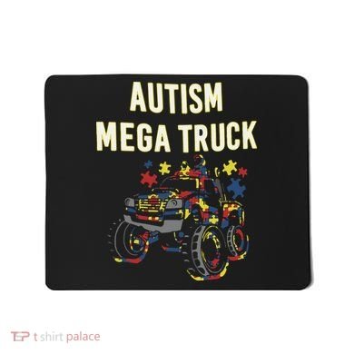 Autism Mega Truck Mousepad
