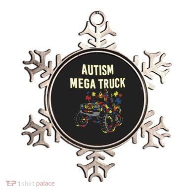 Autism Mega Truck Ornament