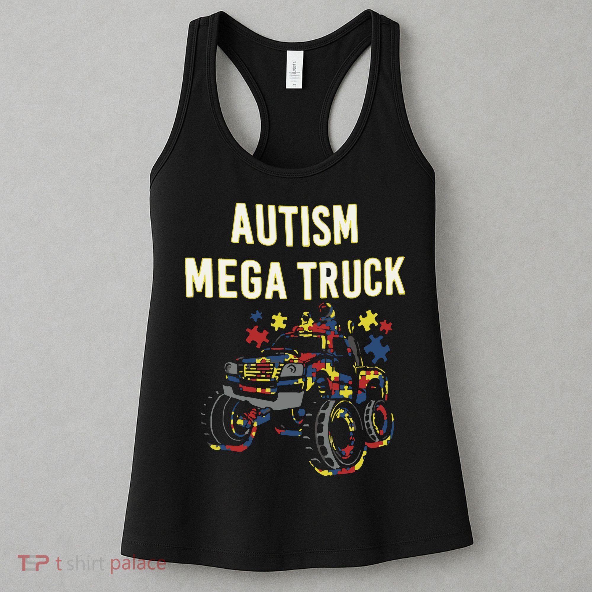 Autism Mega Truck Women's Tank Top