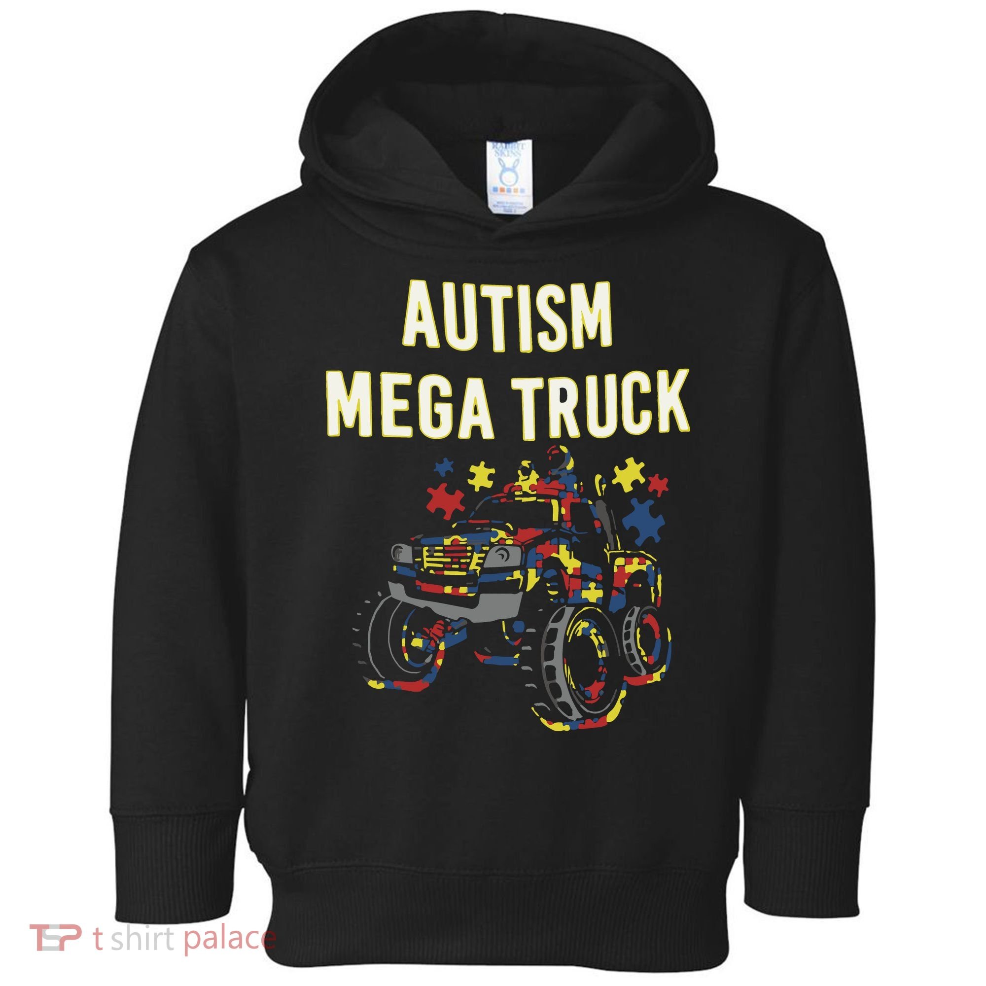 Autism Mega Truck Toddler Hoodie