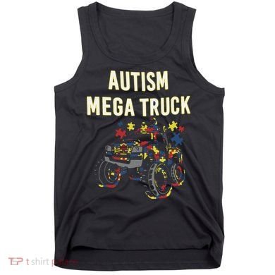 Autism Mega Truck Tank Top