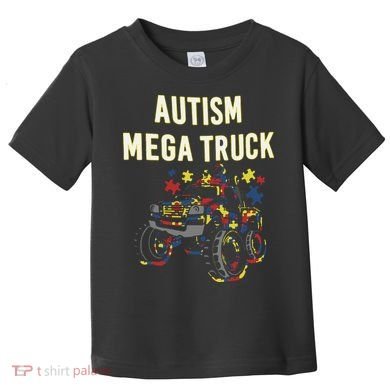 Autism Mega Truck Toddler T-Shirt
