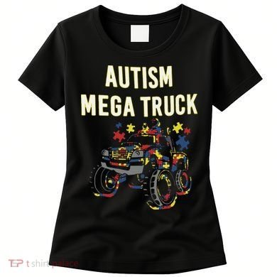 Autism Mega Truck Women's T-Shirt