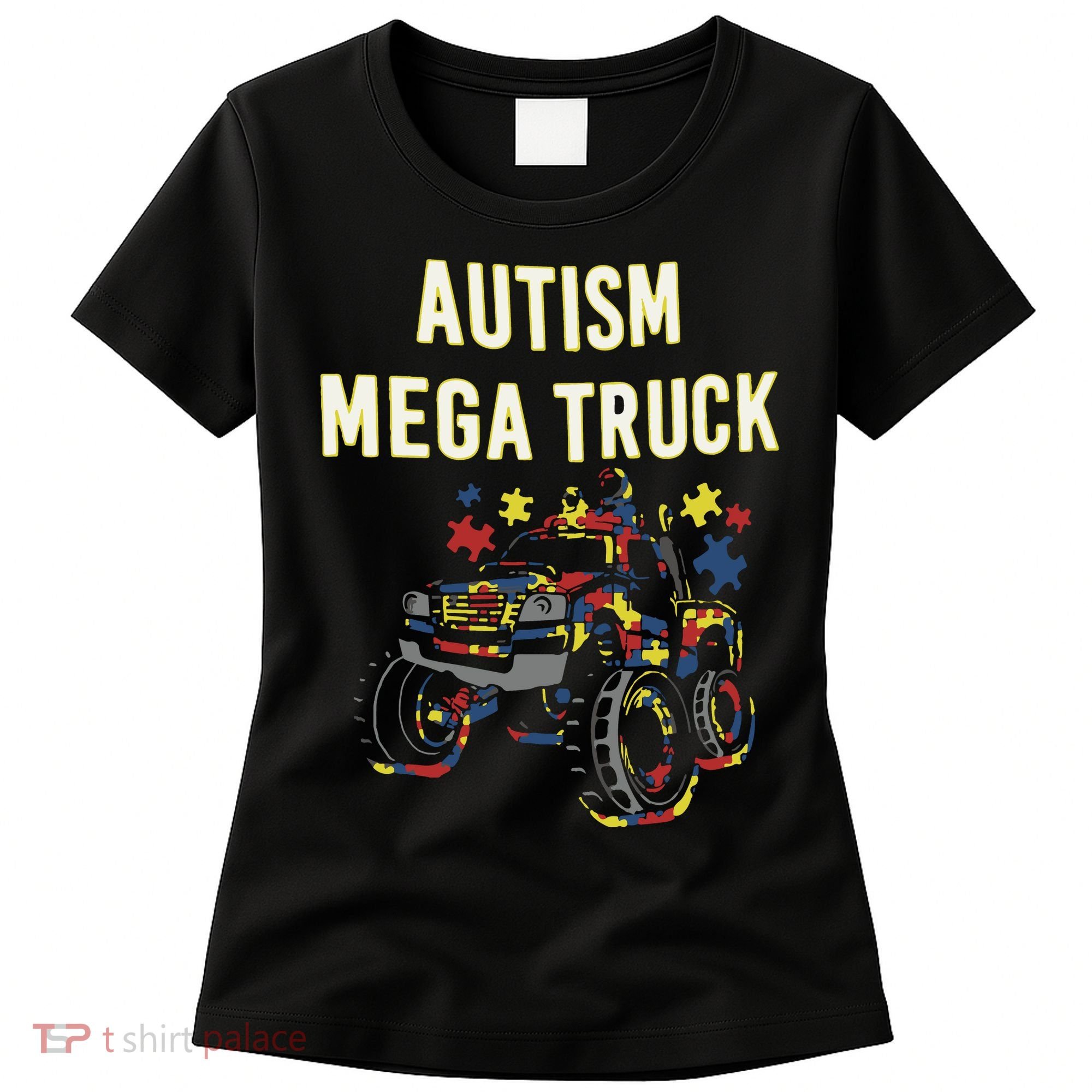 Autism Mega Truck Women's T-Shirt