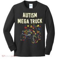 Autism Mega Truck Kids Long Sleeve Shirt thumb 0