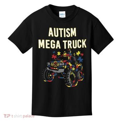Autism Mega Truck Kids T-Shirt