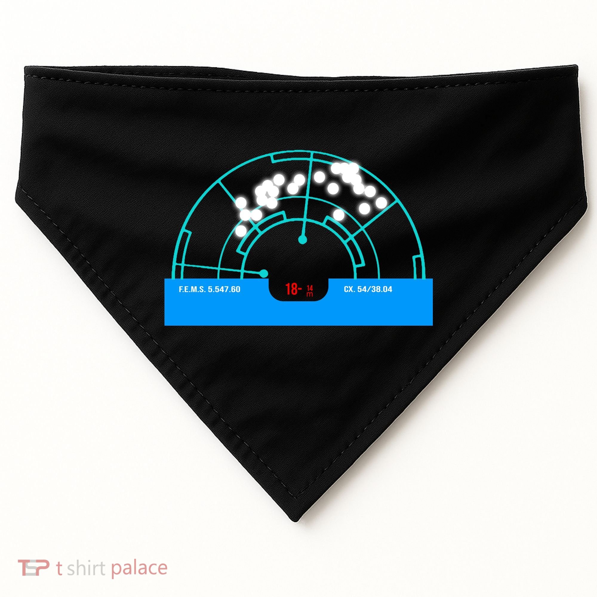 Alien Motion Tracker USA-Made Doggie Bandana