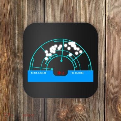 Alien Motion Tracker Coaster