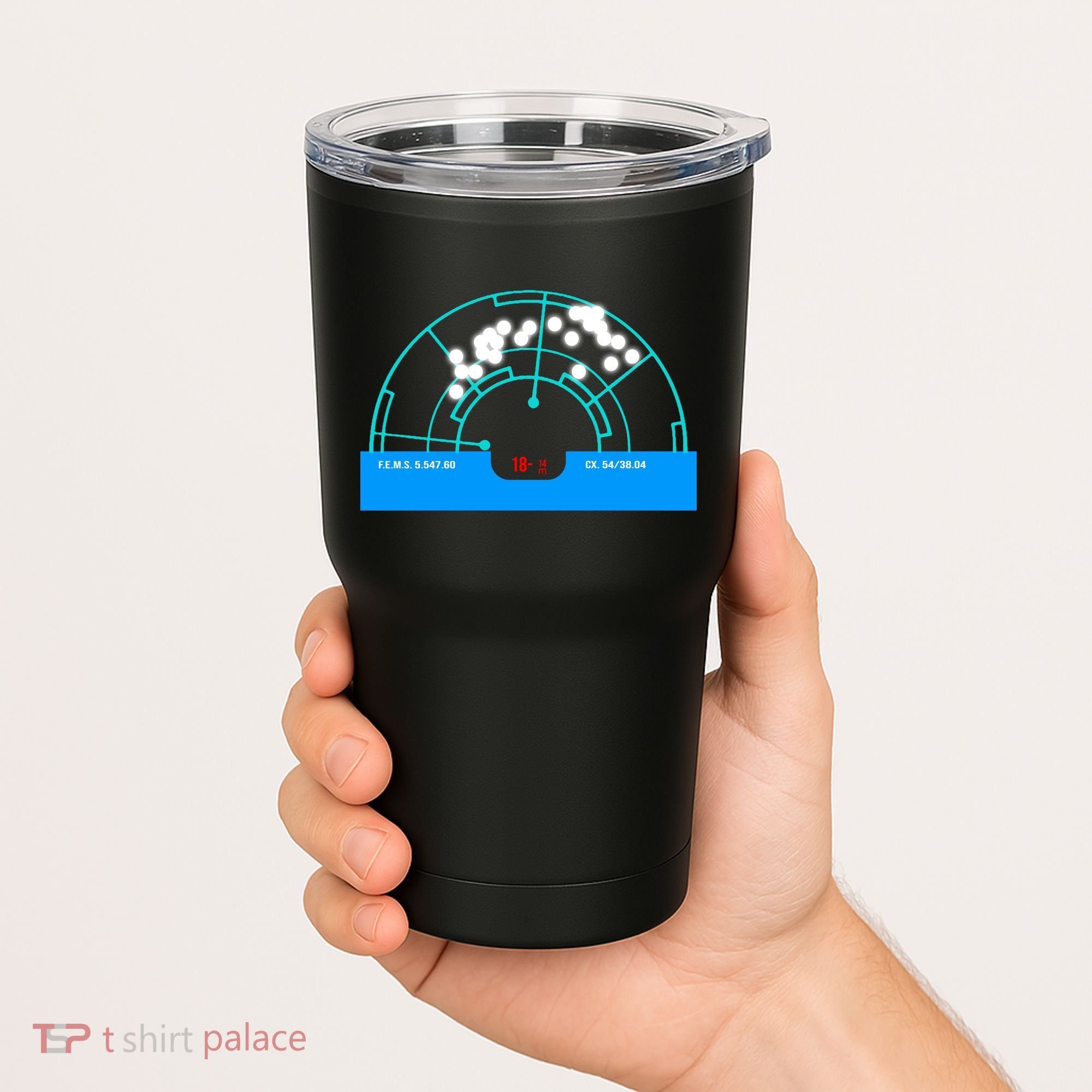 Alien Motion Tracker Tumbler