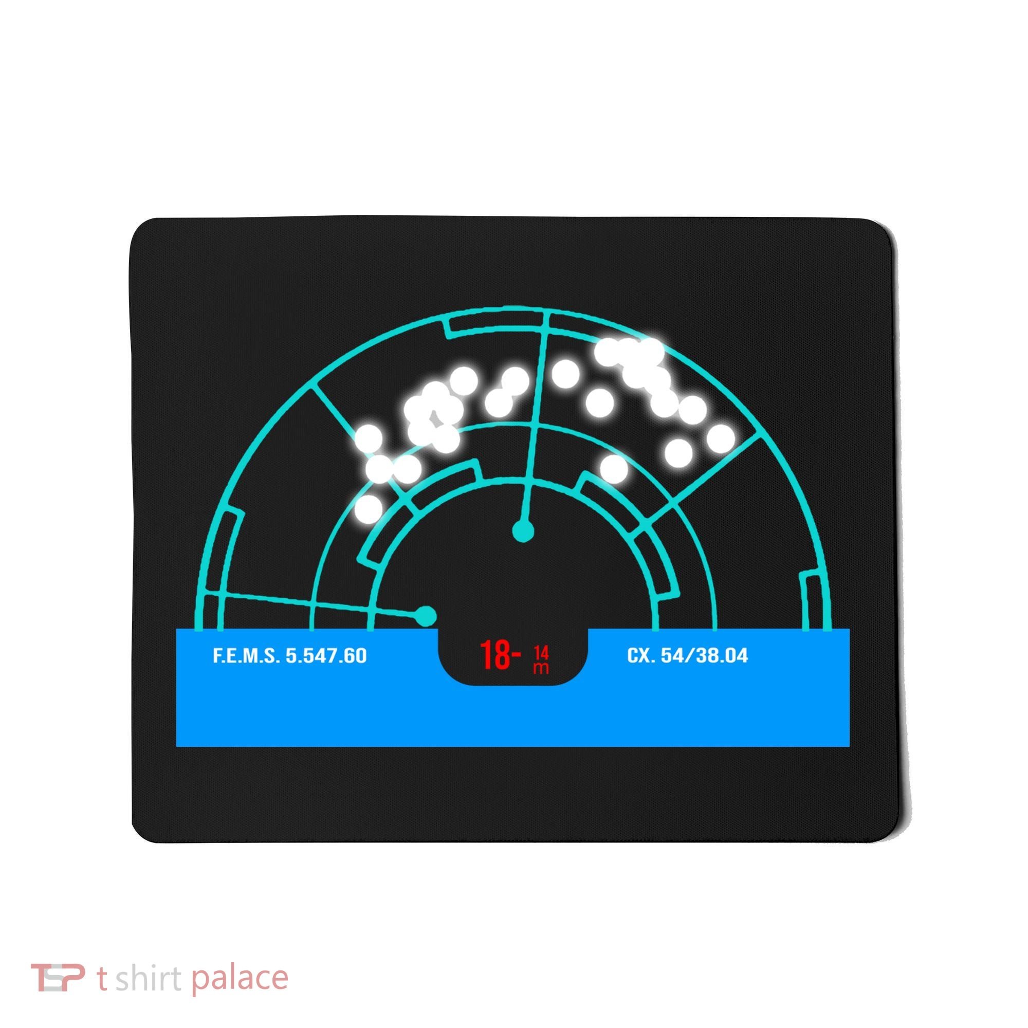 Alien Motion Tracker Mousepad