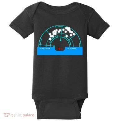 Alien Motion Tracker Baby Bodysuit