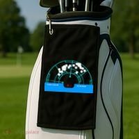 Alien Motion Tracker Golf Towel thumb 2