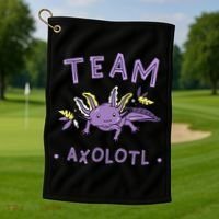 AXOLOTL Matching TEAM Shirts  TEAM AXOLOTL Golf Towel thumb 1