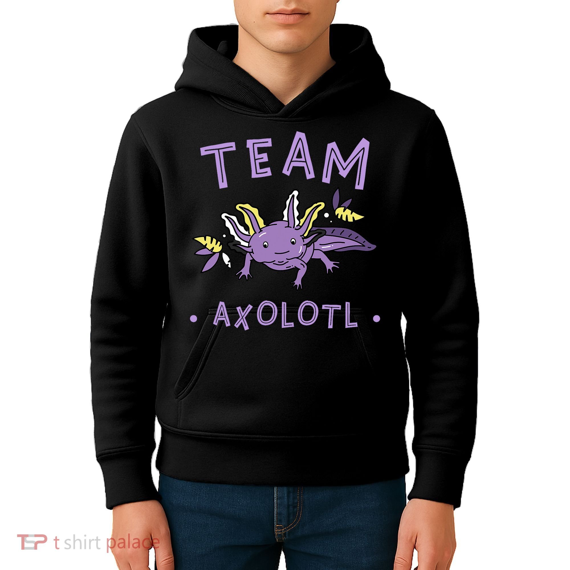 AXOLOTL Matching TEAM Shirts  TEAM AXOLOTL Kids Hoodie