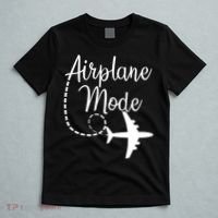 Airplane Mode Traveling Vacation For Girls And Womens Gift T-Shirt thumb 5