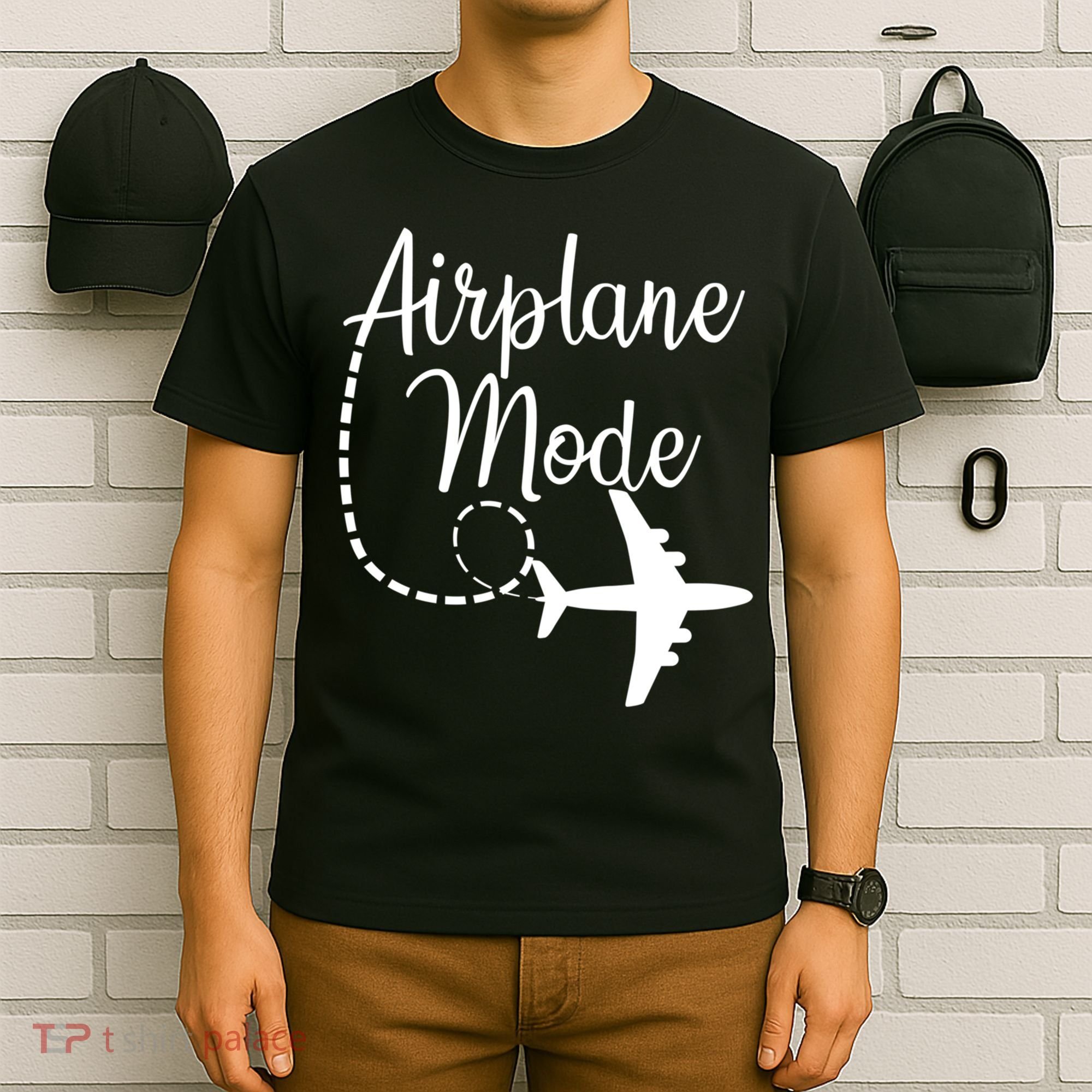 Airplane Mode Traveling Vacation For Girls And Womens Gift T-Shirt