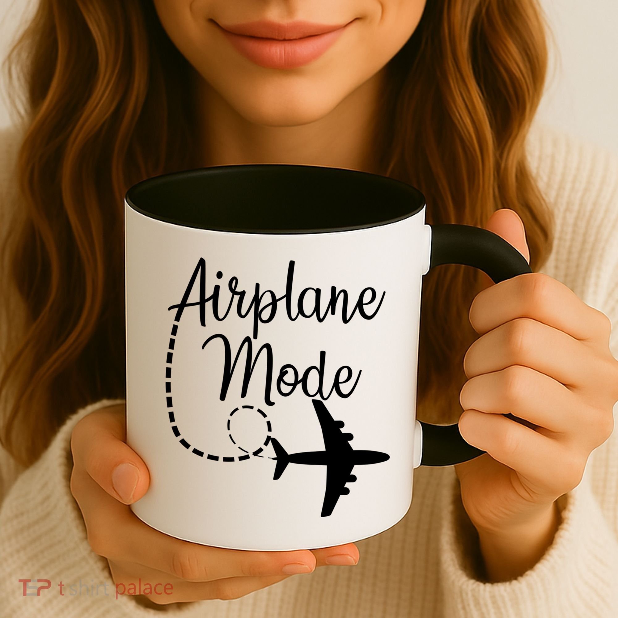 Airplane Mode Traveling Vacation For Girls And Womens Gift Coffee Mug
