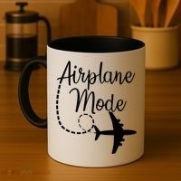Airplane Mode Traveling Vacation For Girls And Womens Gift Coffee Mug thumb 4
