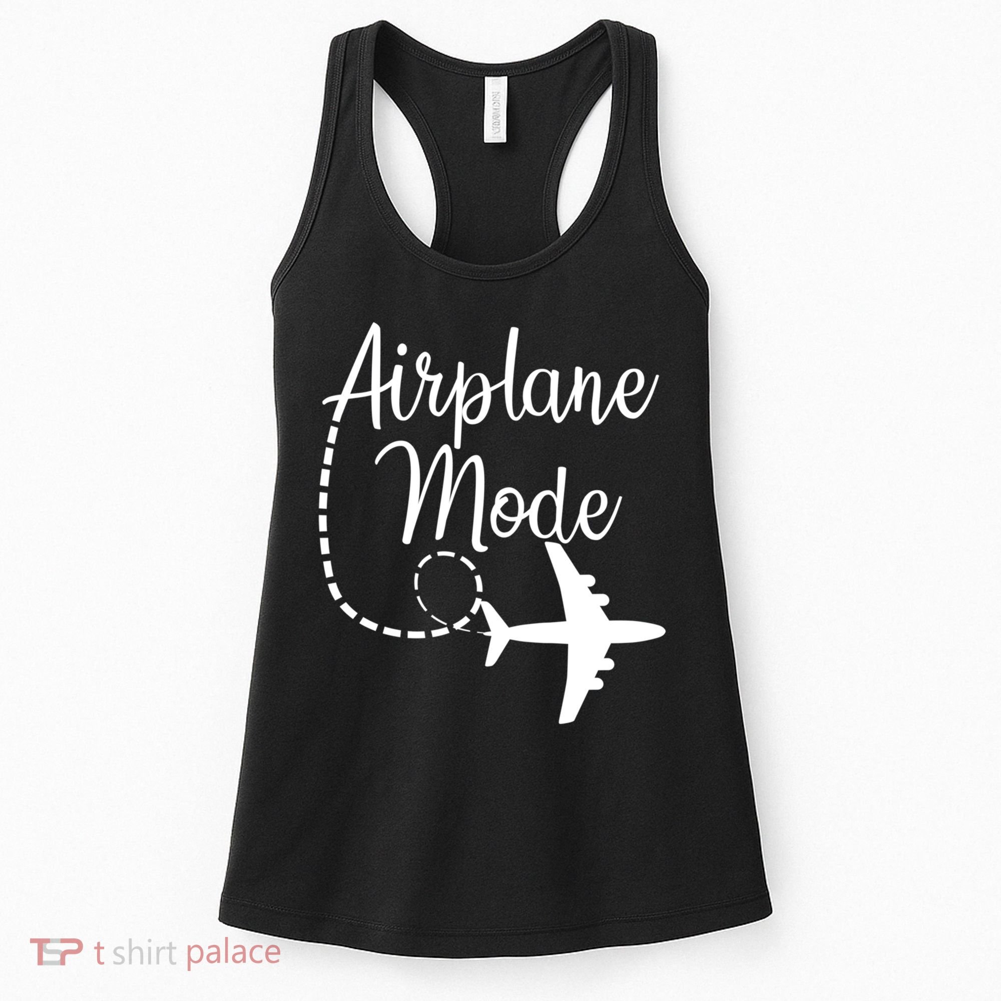 Airplane Mode Traveling Vacation For Girls And Womens Gift Women's Tank Top