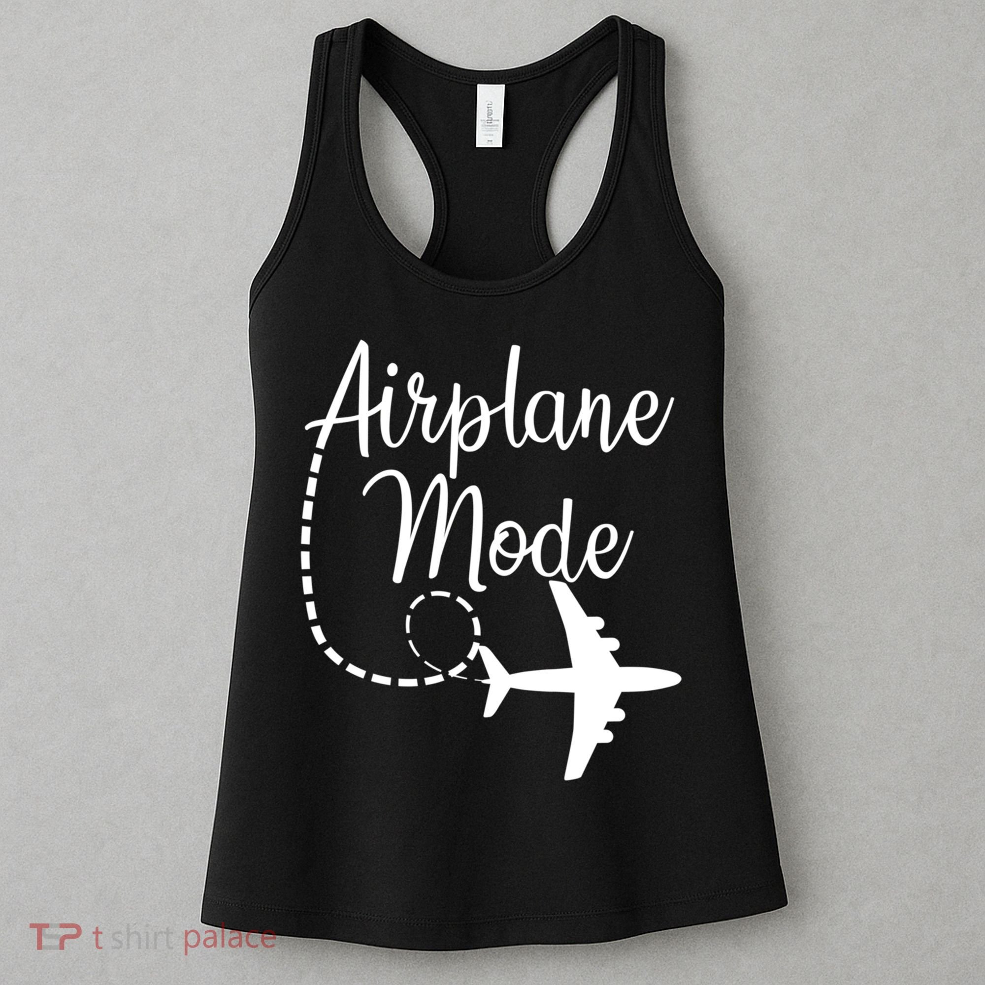 Airplane Mode Traveling Vacation For Girls And Womens Gift Women's Tank Top