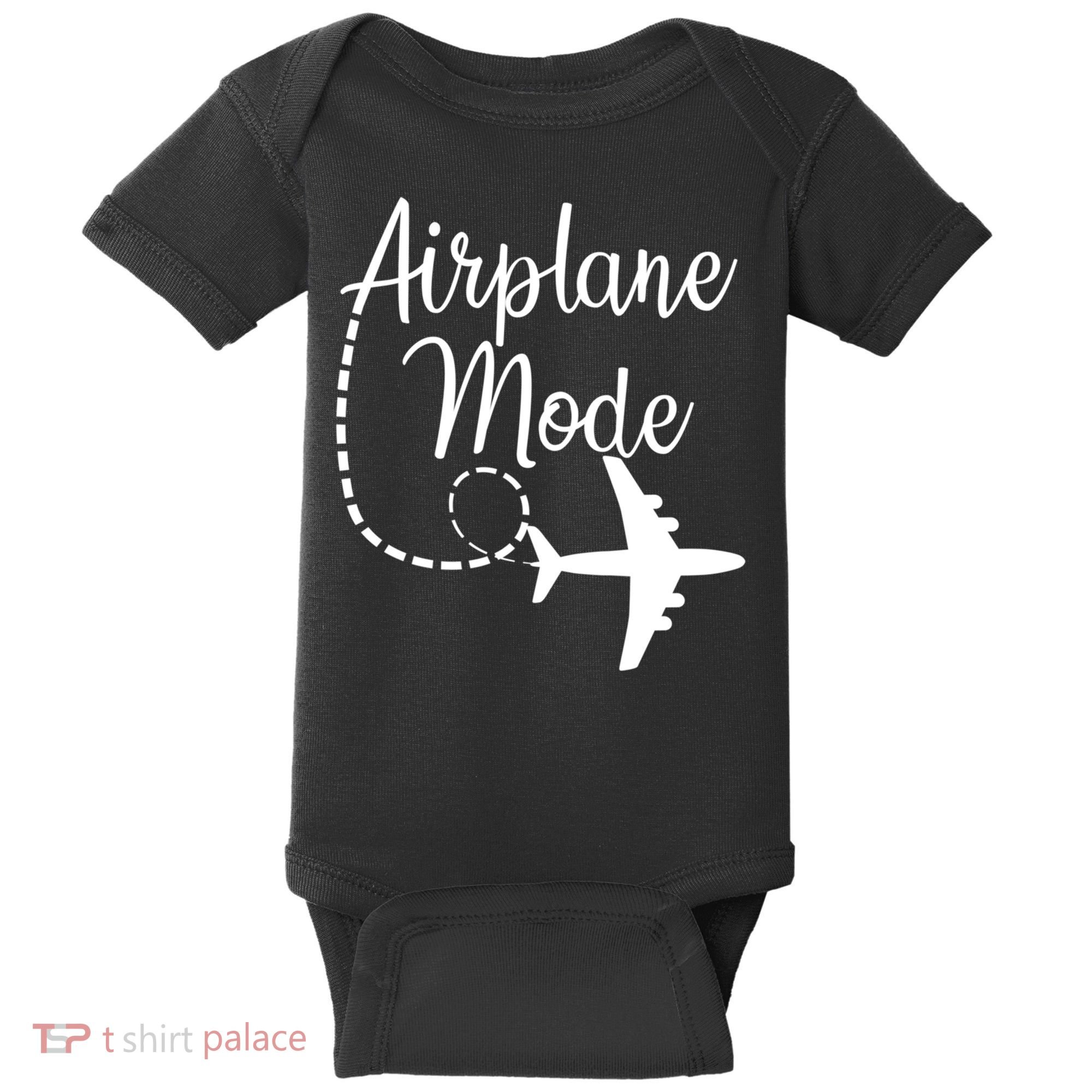 Airplane Mode Traveling Vacation For Girls And Womens Gift Baby Bodysuit