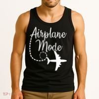 Airplane Mode Traveling Vacation For Girls And Womens Gift Tank Top thumb 3