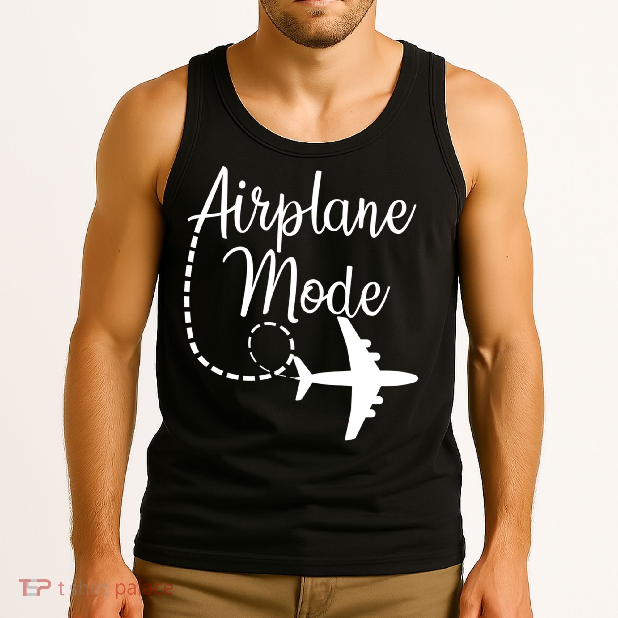Airplane Mode Traveling Vacation For Girls And Womens Gift Tank Top