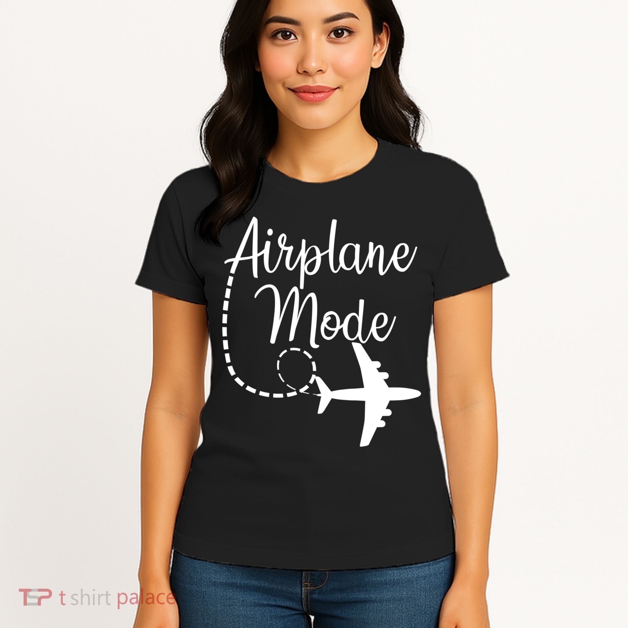 Airplane Mode Traveling Vacation For Girls And Womens Gift Women's T-Shirt