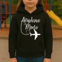 Airplane Mode Traveling Vacation For Girls And Womens Gift Kids Hoodie thumb 3