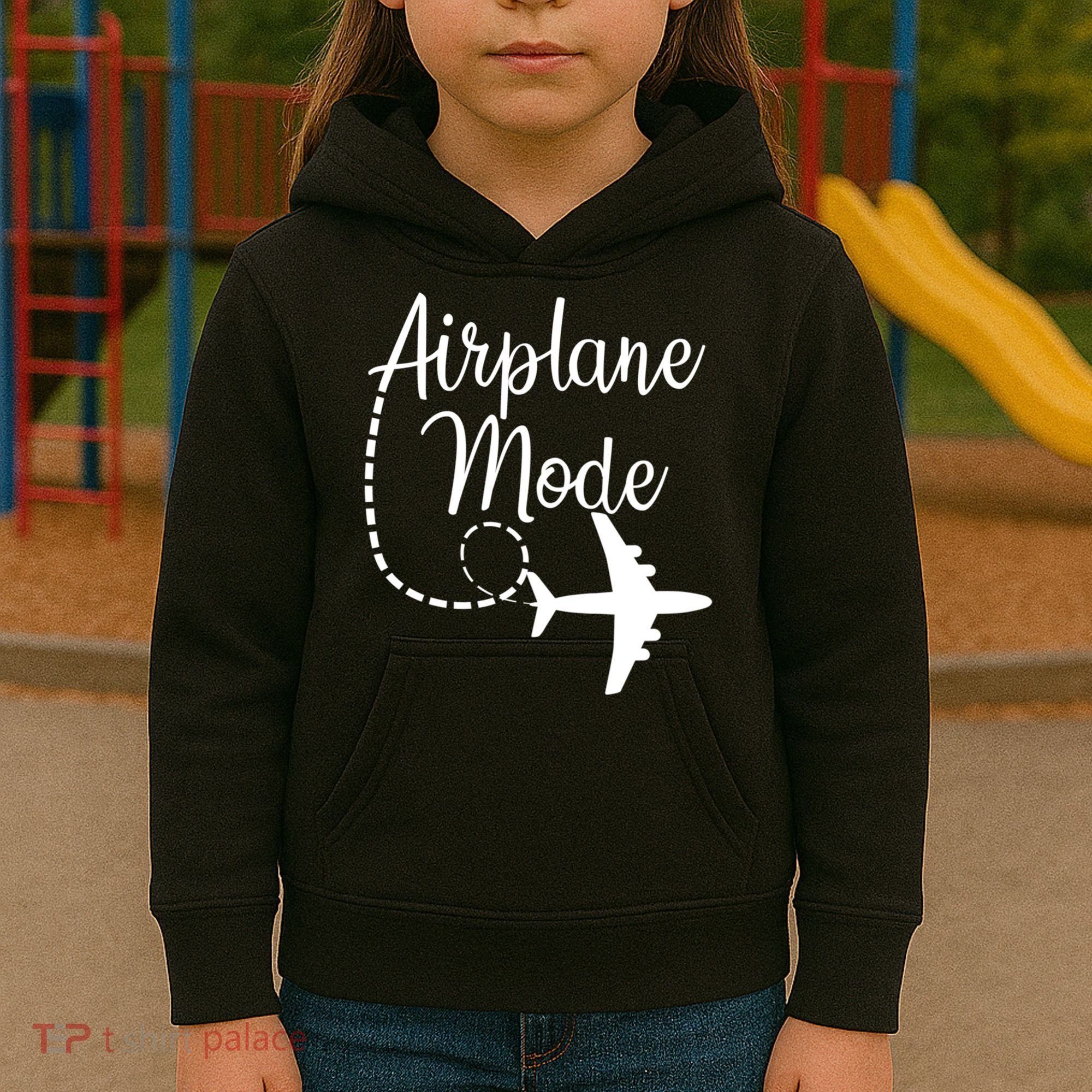 Airplane Mode Traveling Vacation For Girls And Womens Gift Kids Hoodie