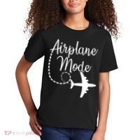 Airplane Mode Traveling Vacation For Girls And Womens Gift Kids T-Shirt thumb 2