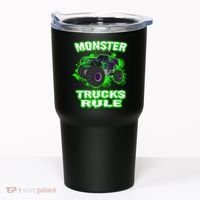 Awesome Monster Trucks Rule Tumbler thumb 0