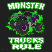 Awesome Monster Trucks Rule Tumbler thumb 3