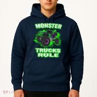 Awesome Monster Trucks Rule Hoodie thumb 2